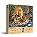 SUNSOUT INC - Mystical Meeting - 1000 pc Jigsaw Puzzle by Artist: Russ Docken - Finished Size 20