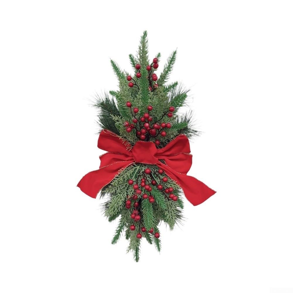 para corona de Navidad de Piñas 60cm Hecha a Mano para corona