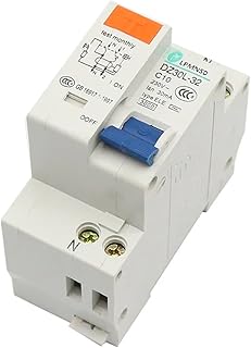 Wtukmo DZ30L DZ40LE EPNL DPNL 230V 1P+N Residual Current Circuit Breaker with Over and Short Current Leakage Protection RCBO MCB 6-63A (Color : 32A)
