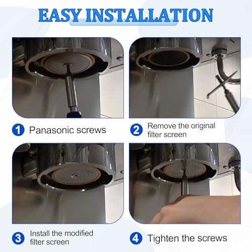 Stainless Steel Precision Shower Screen 51.5mm Compatible with Most of Coffee Machine, Replacement Part for IMS CI200IM CI200NT Espresso Filter Screen, High Flow,High Extraction Nanotech Shower Screen by Pulems - Used condition - Image 5