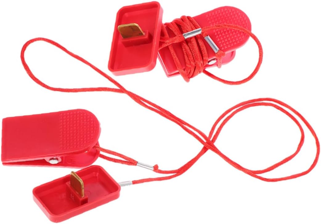 2pcs Treadmill Emergency Stop Switch Replacement Magnet Key for Running Machine Safety Lock Accessory