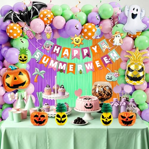 Décorations d'été Summerween pour pool party originale avec bannière - 6