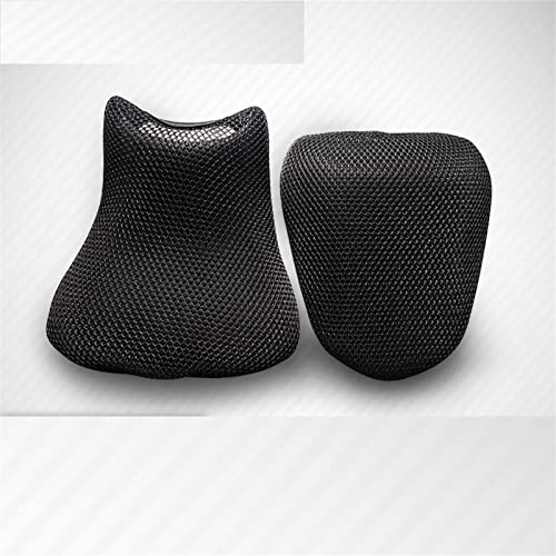 Housse de siège pour Kawasaki Ninja 650 et Z650 tapis de protection en maille noire