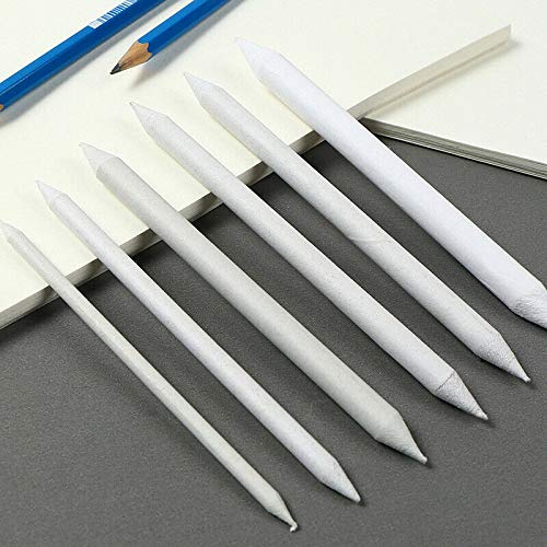 36 Pieces Artist Paper Blending Stump And Tortillion Art Blenders 6 Sizes For Student Sketch Drawing #TOP3