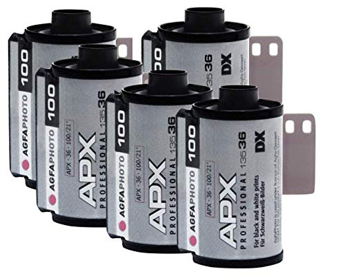 AgfaPhoto APX 100 135-36 Negative Fim S/W Pack of 5, 5 items - Image 2