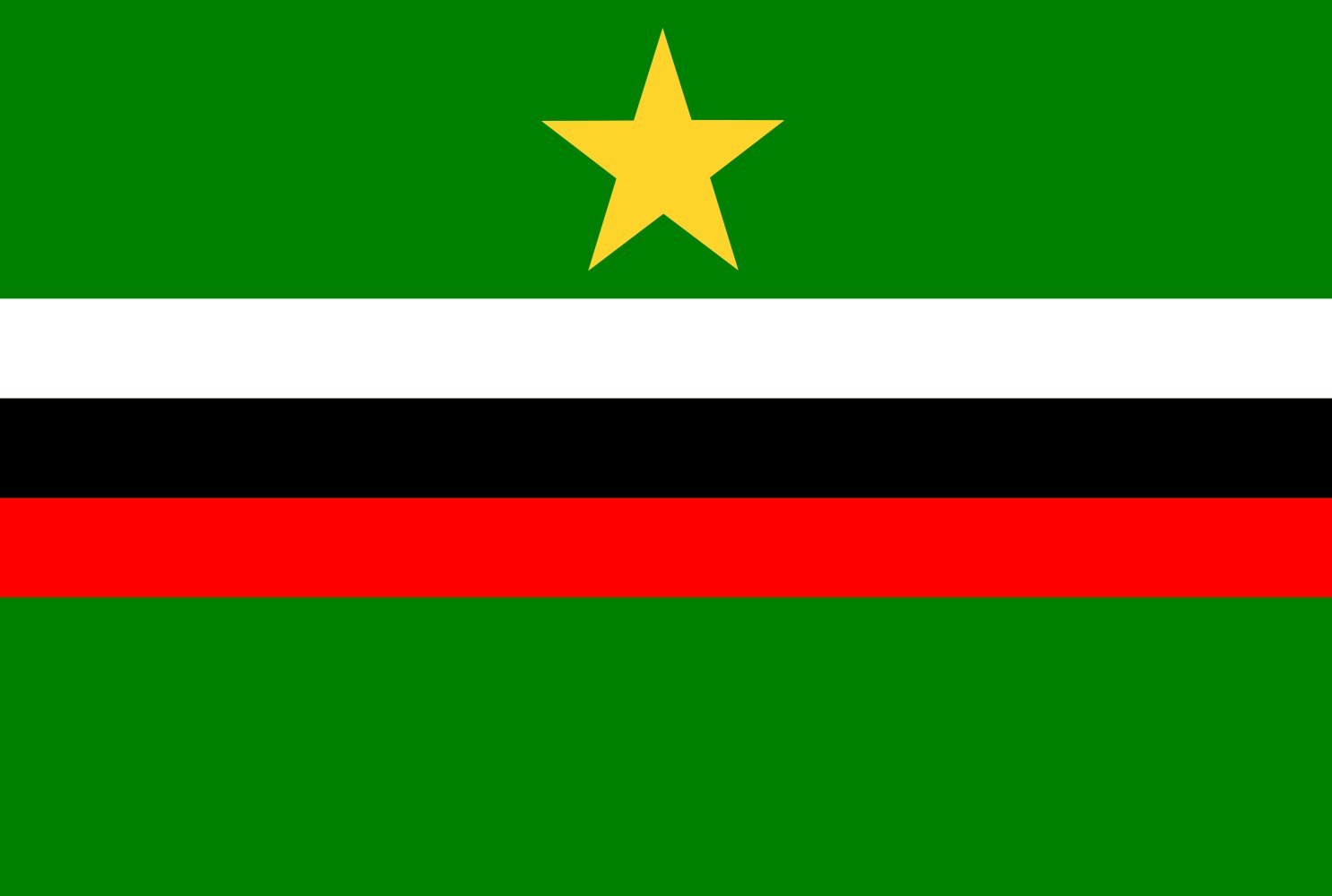 Drapeau Esperantinópolis grand modèle idéal pour vos événements et salons