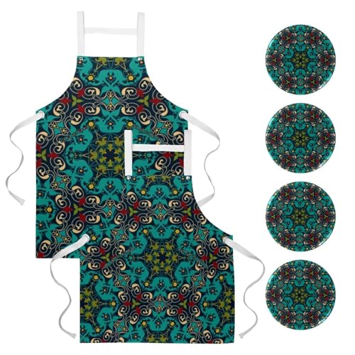 Tablier de serveuse lot de 2 pour éviter les taches en cuisine et bistrot