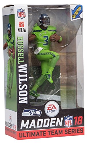 McFarlane Toys EA Sports Madden NFL 18 Ultimate Team Series 1 Russell Wilson Seattle Seahawks Action Figure