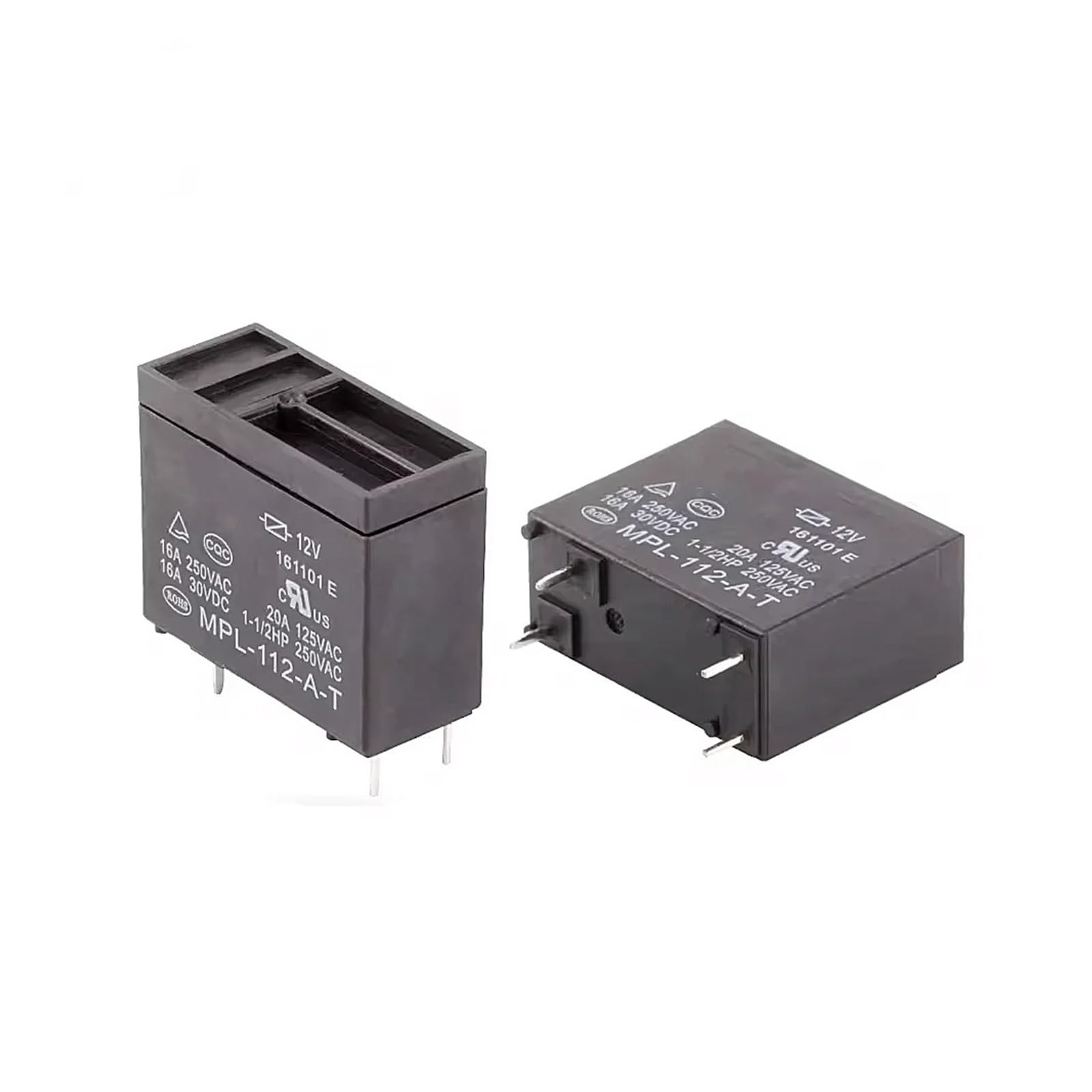 AARTERZZA 5PCS MPL-112-AT 12V 4Pin 16A Replace 302P-1AH-C Relay 12V DC