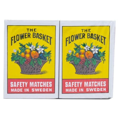The Flower Basket Match Box Small 10pcs