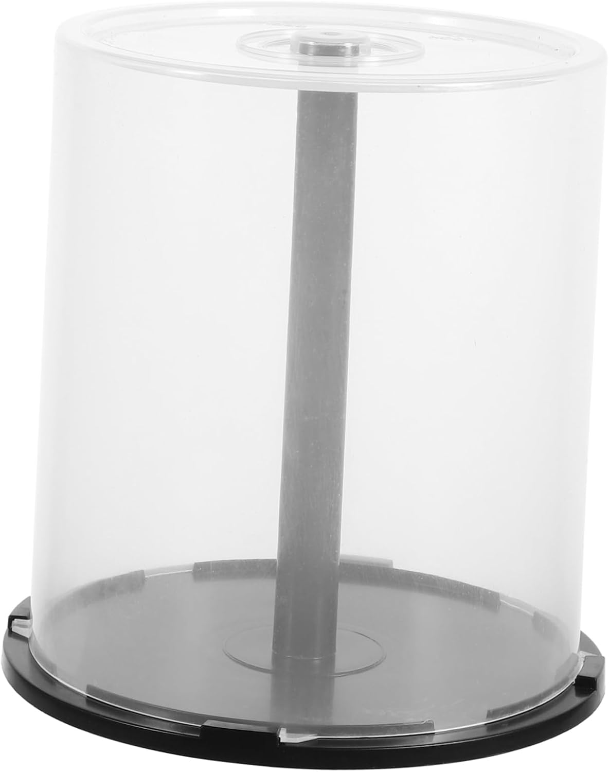 3pcs Plastic DVD Storage Bucket Capacity Disc Holder for Cd DVD Organization to Discs Easy to Use for Bookshelf Desktop Storage