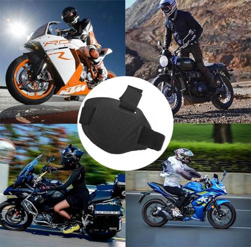 Wxinsheng Motorrad Schuhschutz,2 Stück Motorrad Schuhe Schalthebelkissen,Motorrad Gangschaltung Pad, Motorrad Abdeckung Gangschaltung Pad, Anti-Rutsch-Gummi Schaltschuhe Stiefel Abriebschut(Schwarz)