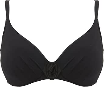 Soutien-gorge Lejaby Elixir Lys 90F (75F EU) à Armature 3 Parties - Blanc, Coque Emboîtante, Bretelles Larges