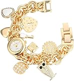 bettelarmband uhr  Excellanc Damen-Uhr mit Metall Kettenarmband Clipverschluss Analog Quarz 1800031
