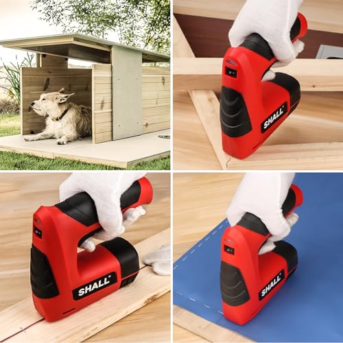 SHALL 4V Cordless 3in1 Brad Nailer/Stapler Kit, Cordless Decorative Stapler with 2500 Staples,Pistola de grapas eléctrica 3 en 1 8 SHALL 4V Cordless 3in1 Brad Nailer/Stapler Kit, Cordless Decorative Stapler with 2500 Staples,Pistola de grapas eléctrica 3 en 1 - Image 8