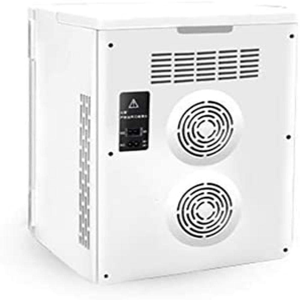 ZLM Frigorifero per Auto Mini congelatore a Doppia Porta a Doppio Uso per Auto 12V / 220V Frigorifero Portatile a Doppia Tensione 25L Oro