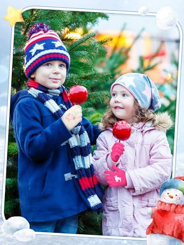 Image of EBOOT 3 Pairs Winter Kids Gloves Warm