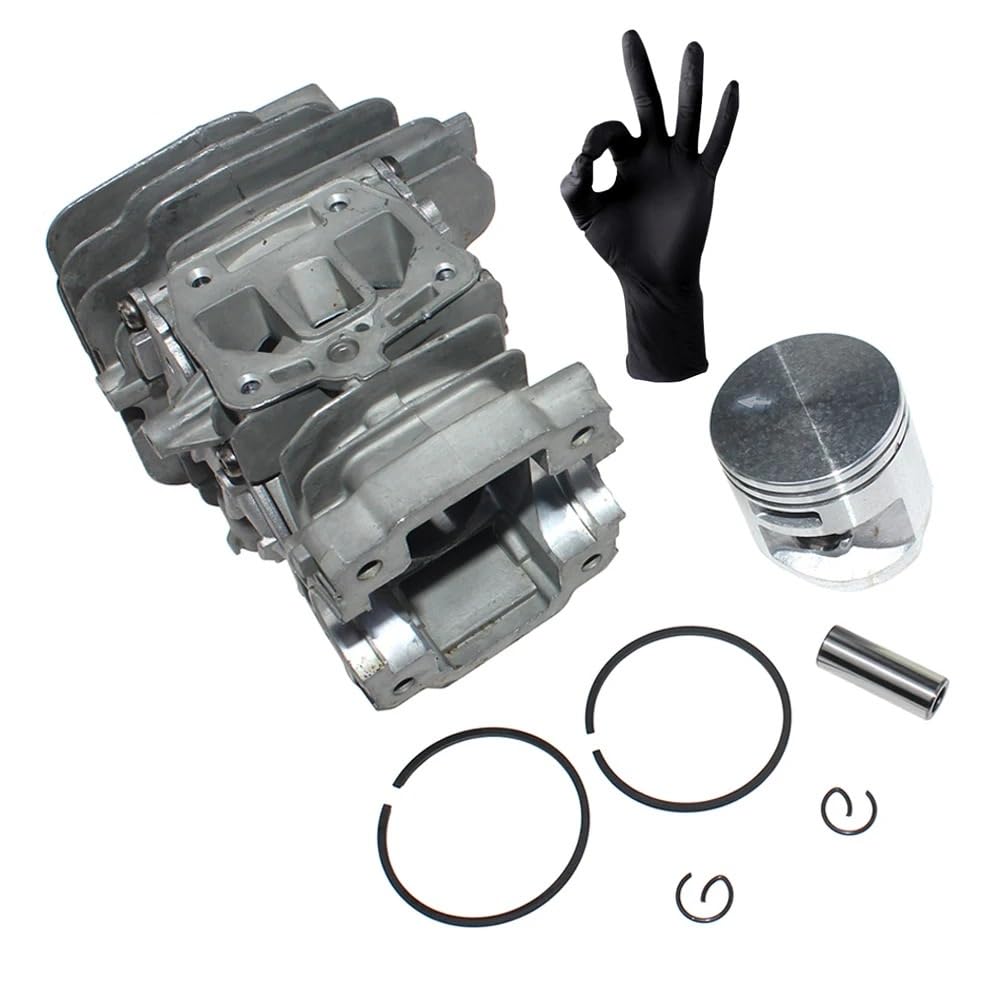 Tools Nikasil Cylinder Piston Kit for Compatible with Stihl MS251 MS251C MS251CBE MS251CBE-2Mix MS251 2-Mix MS251C-BEQ MS251C-BEQ Z MS251Z Chainsaw