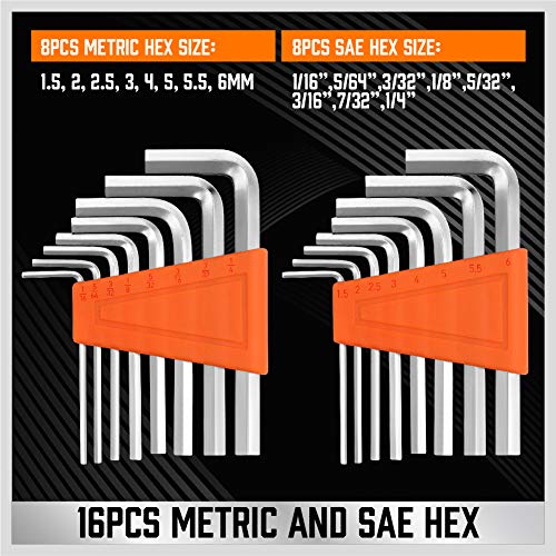 124-Piece Magnetic Screwdriver Set