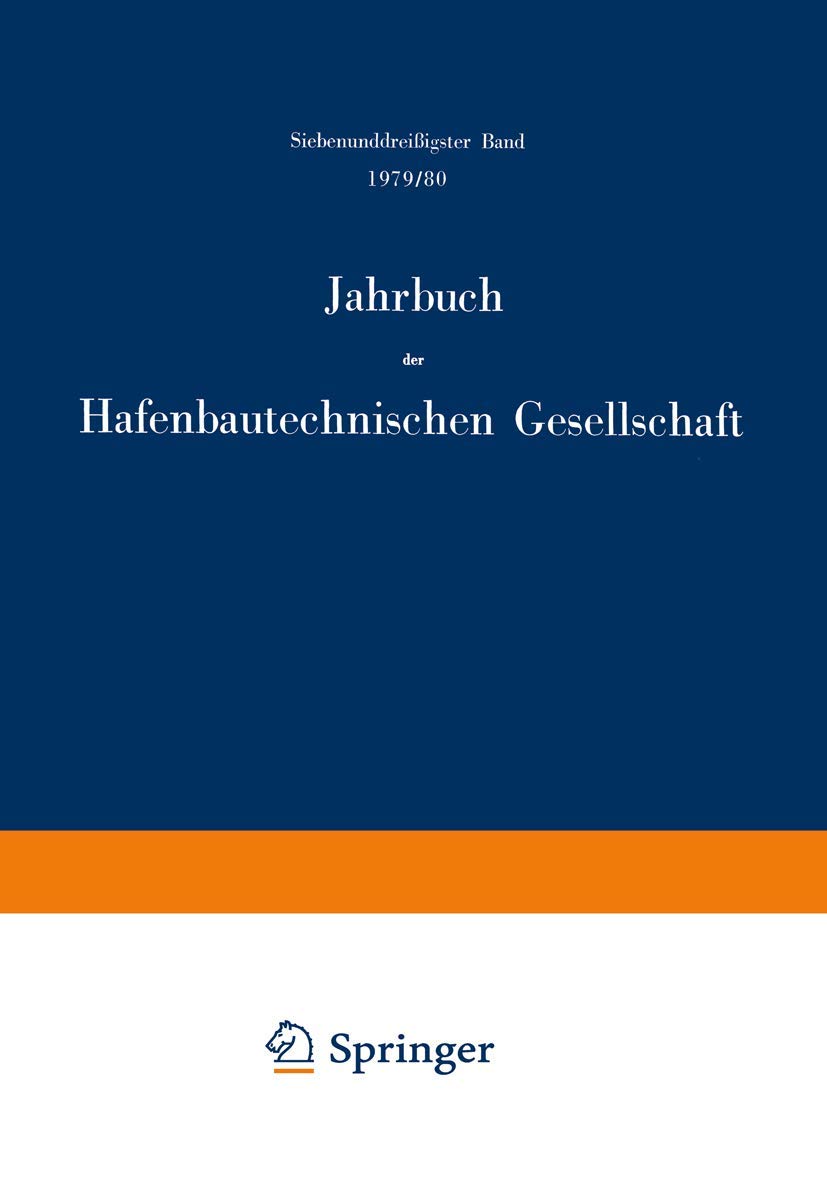 1979/80 (Jahrbuch der Hafenbautechnischen Gesellschaft, 37) (German Edition)