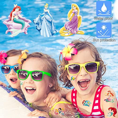 120 Pcs Princess Tattoo Stickers, Princess Party Favors Waterproof Princess Tattoo Stickers Cartoon Tattoo Stickers For Theme Party Decorations Gifts For Cup Skateboard Luggage Cell Phone Laptop #TOP5