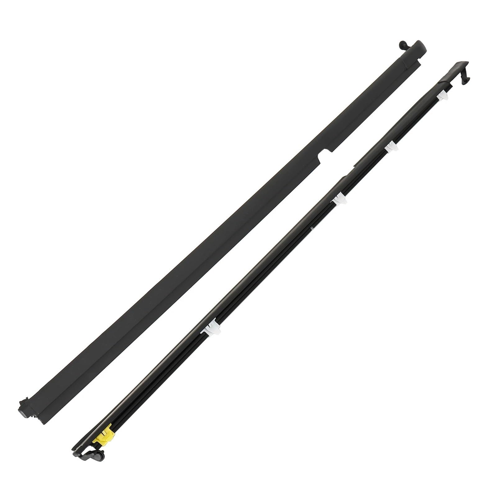Lkhjdbiy One Color Car Edge Fit For Miata 1990-2005 Left+Right Door Glass Window Weatherstrip Seals Set Na01-58-810F