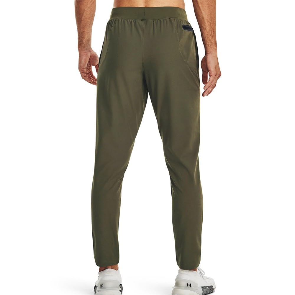 Under Armour Mens Unstoppable Tapered Jogging Bottoms Green XXL