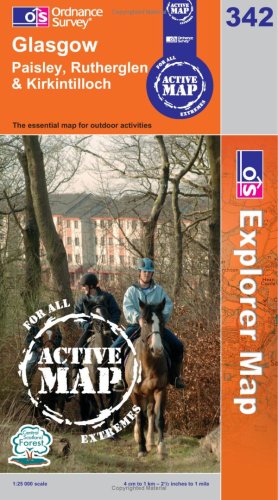 OS Explorer map 342 : Glasgow