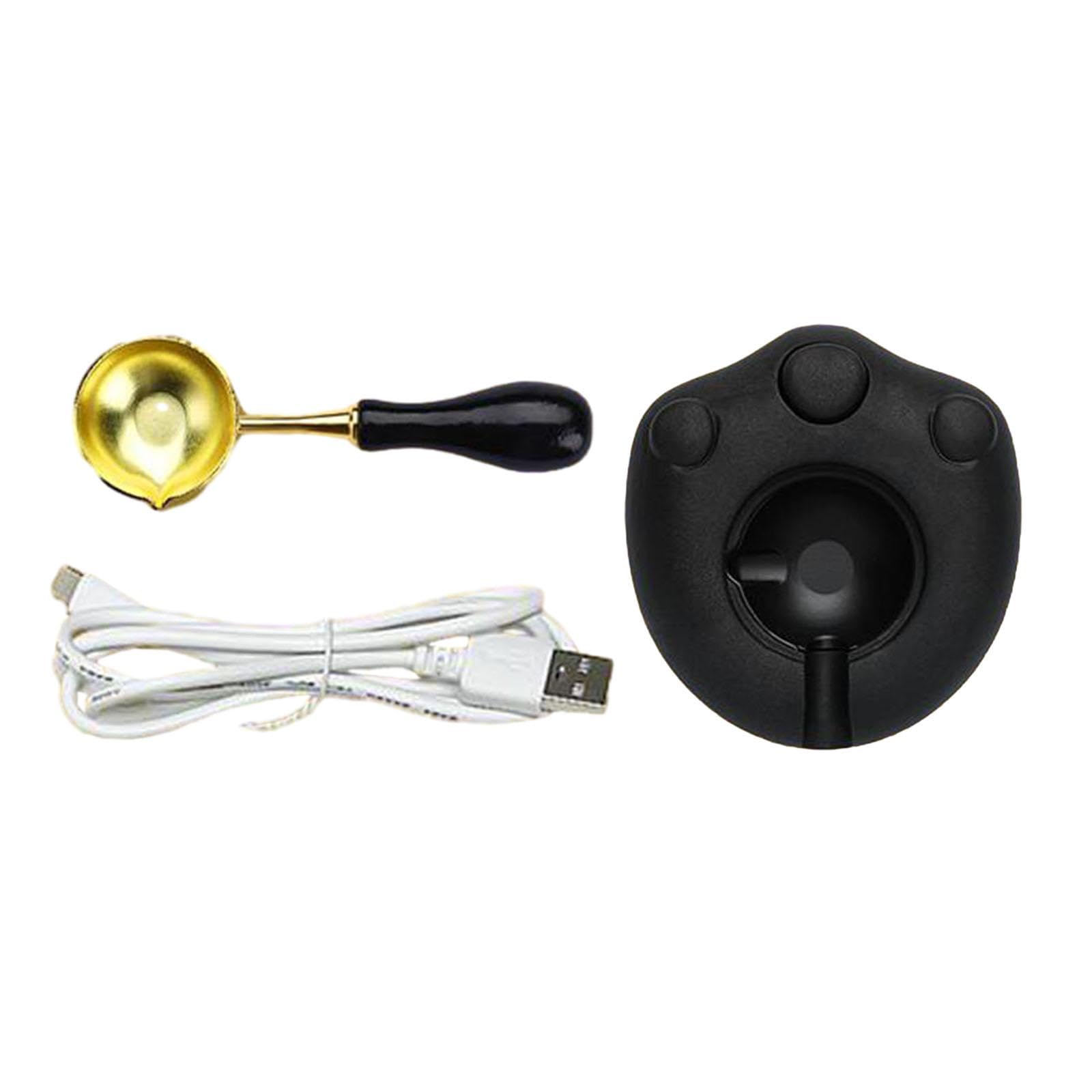 B Baosity Chauffe-Cire électrique, Kit de Sceaux de Cire pour Enveloppes et Lettres, Loisirs Créatifs
