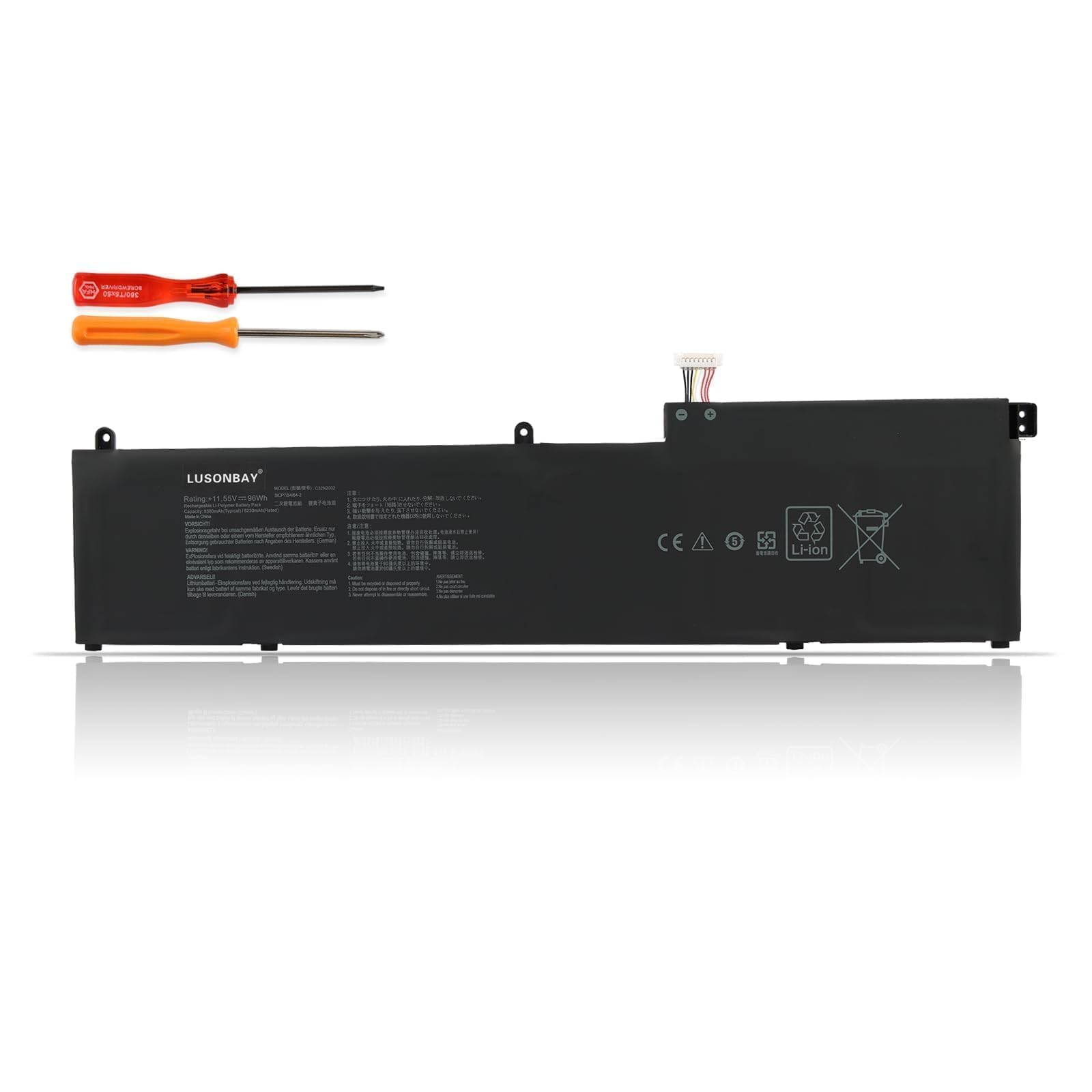 Batterie C32N2002 haute capacité pour PC portable ASUS UP6502 UP6502Z - 8