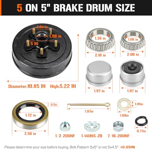 image for AEagle 5 on 5 Bolt Circle Drum Kits w/ 10