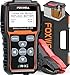 Battery Tester FOXWELL BT705 Automotive 100-2000 CCA Battery Load Tester, 12V 24V Car Cranking and Charging System Test Scan Tool Digital Battery Analyzer for Cars and Heavy Duty Trucks