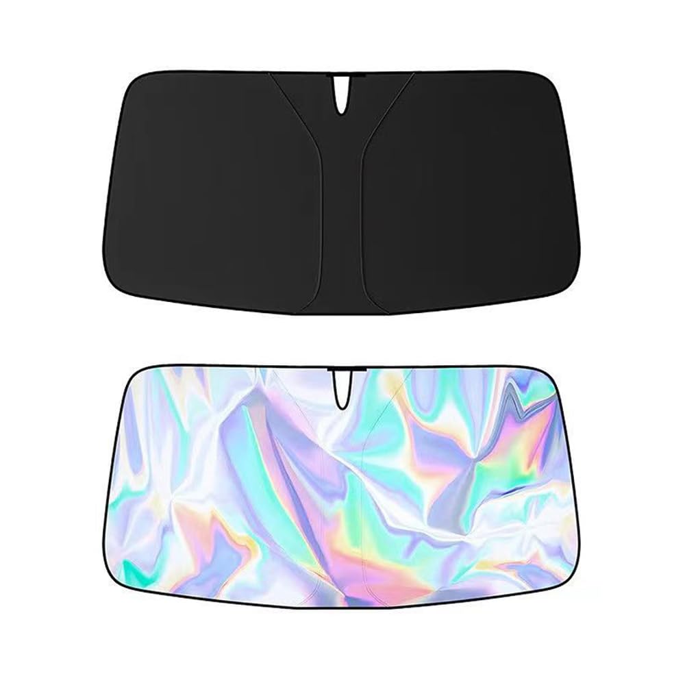 Sponsored Ad – Foldable Sunshade For Car Windshield - Reflective Automotive Windshield Sunshades, Front Windshield Sun Shade, Foldable Sunshade For Heat And UV Protection