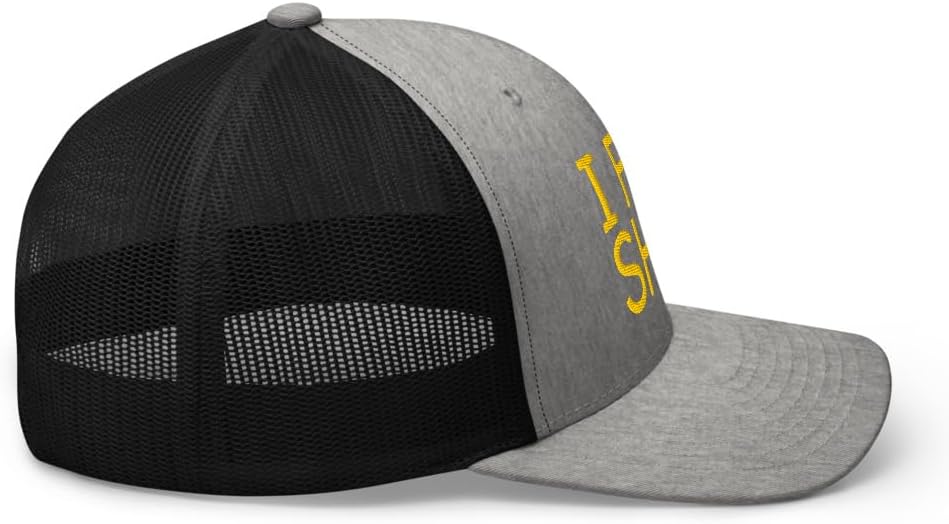 NX I Fix Shit Embroidered Curved Bill Trucker Hat Mid Crown Adjustable Cap