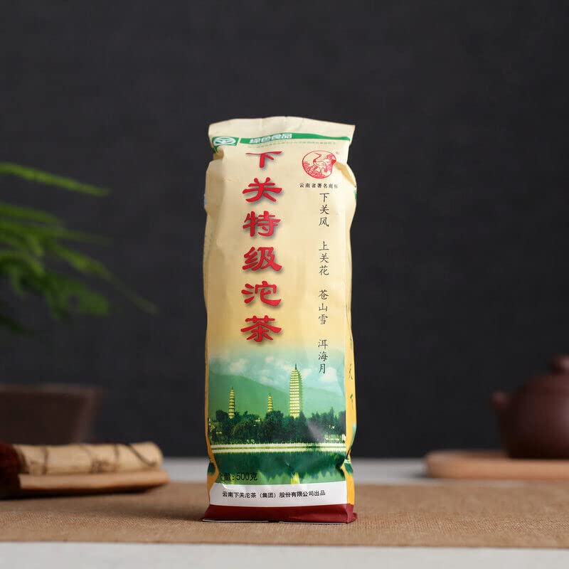 Xiaguan Te Ji Tuo Cha Té Verde Puer Cha Original 500g