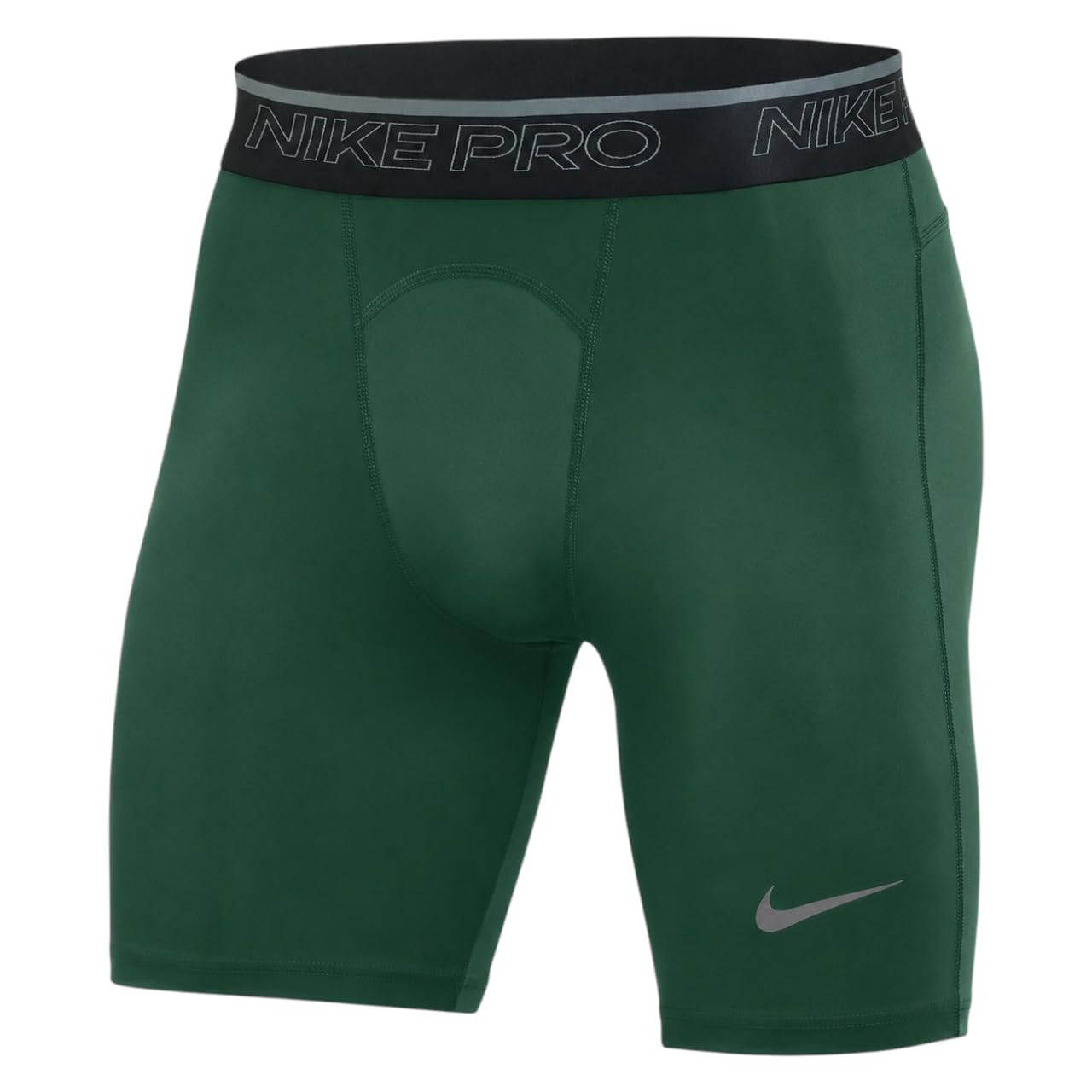 Nike Pantalones cortos de compresión de entrenamiento profesional para hombre, Verde, XXX-Large
