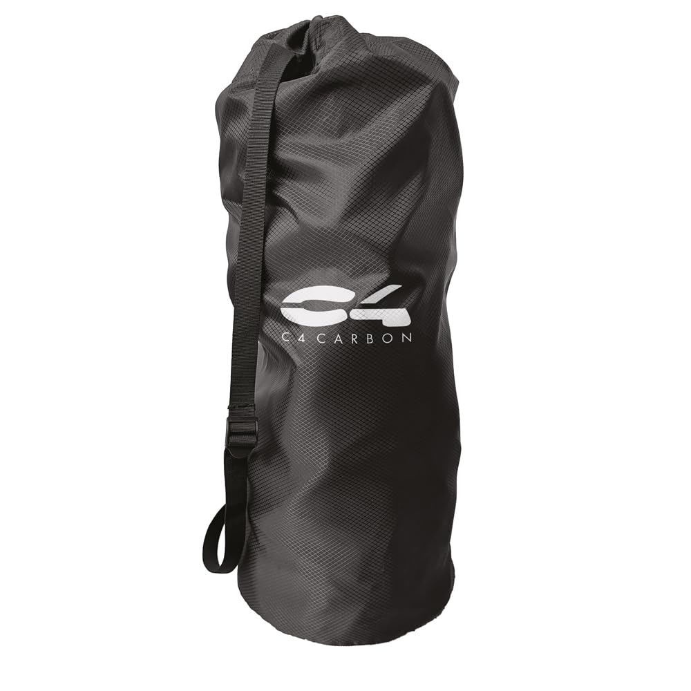 C4 Carbon Zaino Light – Borsone Eco in Tessuto Leggero Antistrappo per Attrezzatura e Vestiario