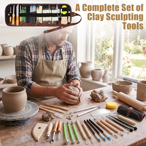 Outils de sculpture d'argile pour vos ateliers créatifs de poterie maison - 5