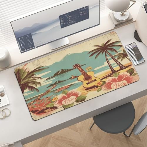 Vintage Hawaii Desk Pad con base antideslizante 30x60 cm miniatura 6