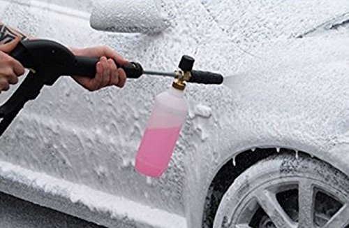 JWGJW 198 Snow Foam Lance Foam Cannon Foam Blaster 1/4" Quick Connector for Pressure Washer Gun - Thumbnail 2