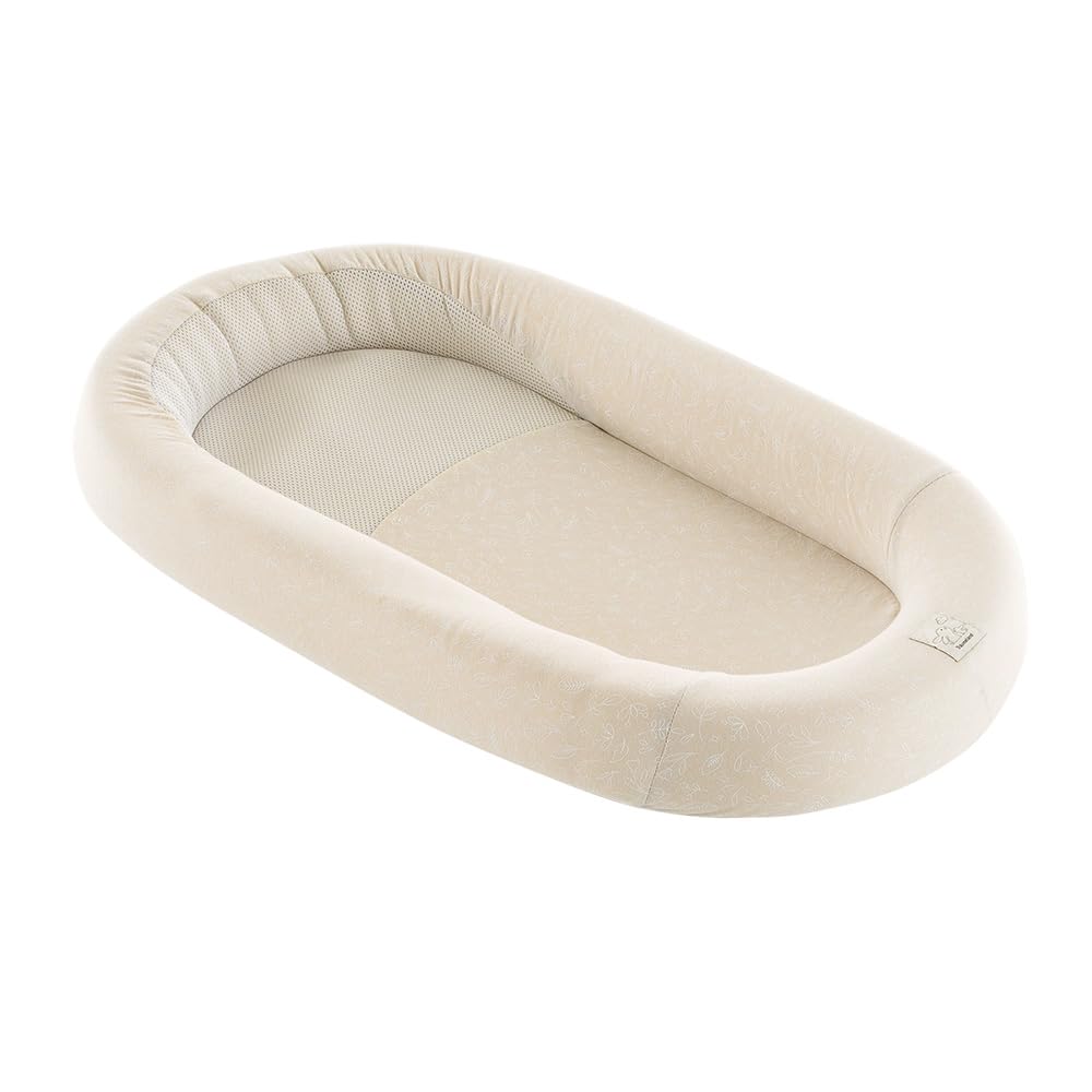 Träumeland - Nid de bébé - Respirant et doux - Avec coussin d'air 3D - Matelas de couchage portable - Idéal pour les nouveau-nés - Confort et sécurité pour la maison et les déplacements