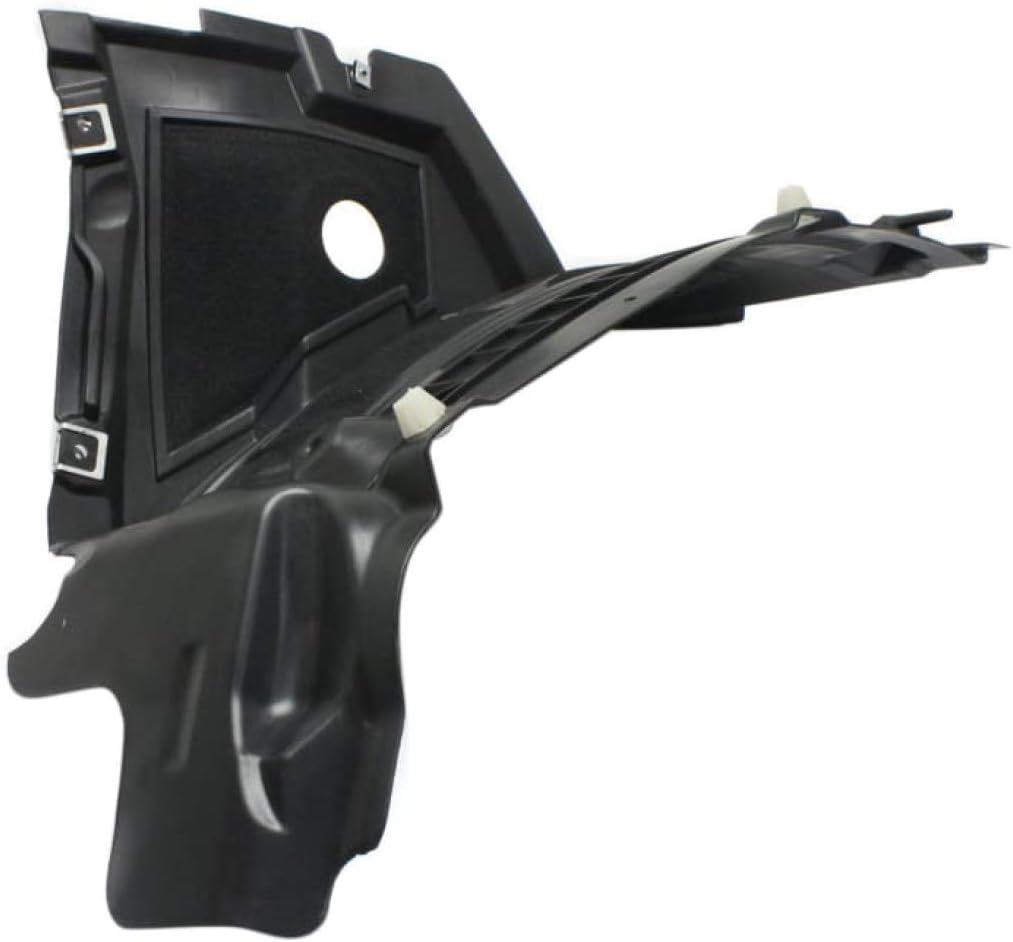 For Audi A6 Quattro Splash Guard/Fender Liner 2012 13 14 15 | Front, Driver Side, Front Section| Replacement For 4G0853887C, AU1242100 | Trim: All Submodels