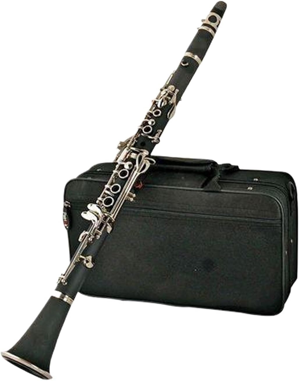 Clarinet Instrument In B Flat 17 Keys Beginner Grade Test(Ebony)