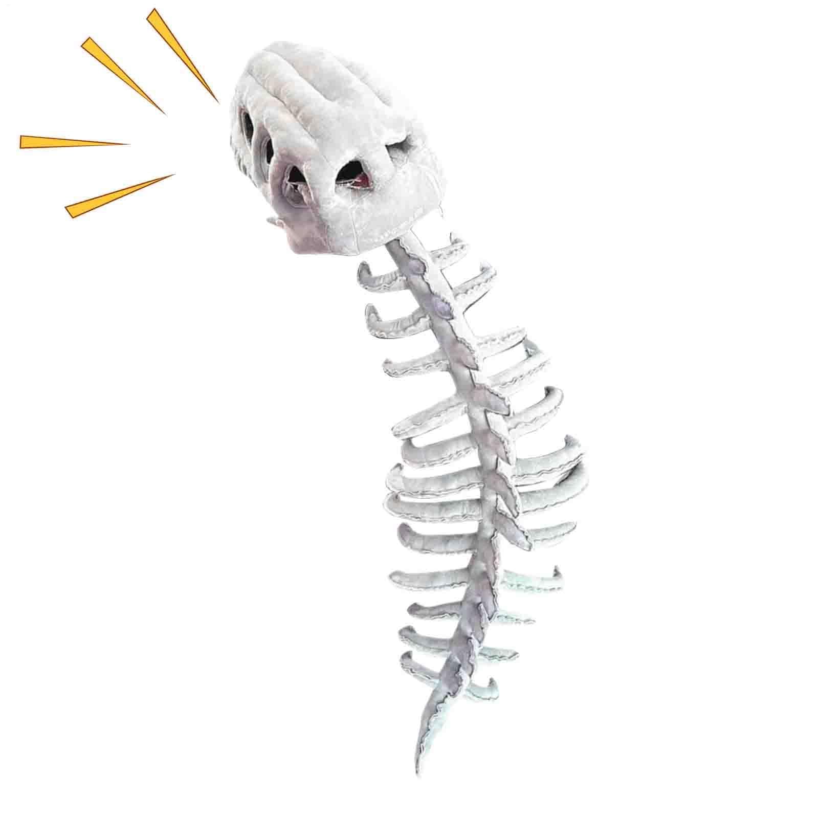 Generico Costume di Dinosauro Abito per Cosplay e di Ruolo | Accessorio Costume Scheletro Dinosauro Halloween con Effetto Sonoro Per Feste Di Halloween, Eventi A Tema, Raduni,