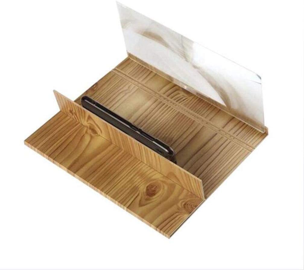 Magnifier,12 Inches 3D Smart Mobile Phone Movies Screen Amplifier with Foldable Holder Stand for Any Smartphone and iPhone a/B