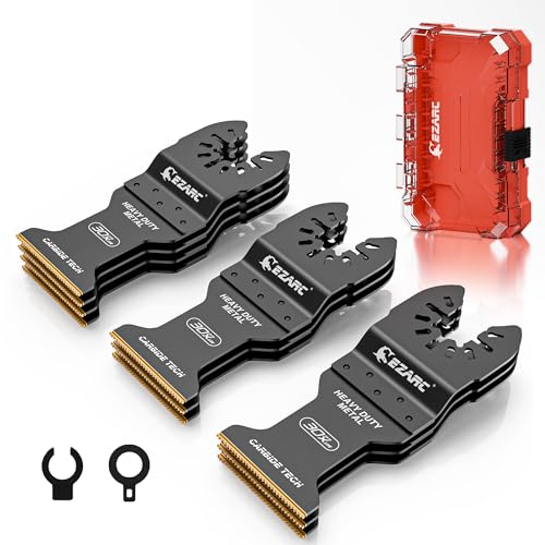 EZARC Carbide Oscillating Saw Blades, Multitool Blades Quick...