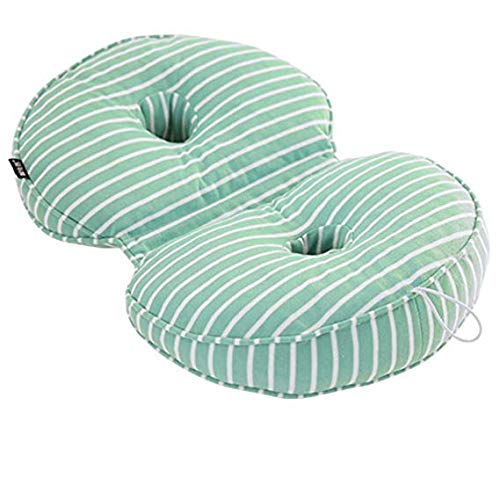 Coussin mémoire de forme double trou éponge pour chaise de bureau et étudiant