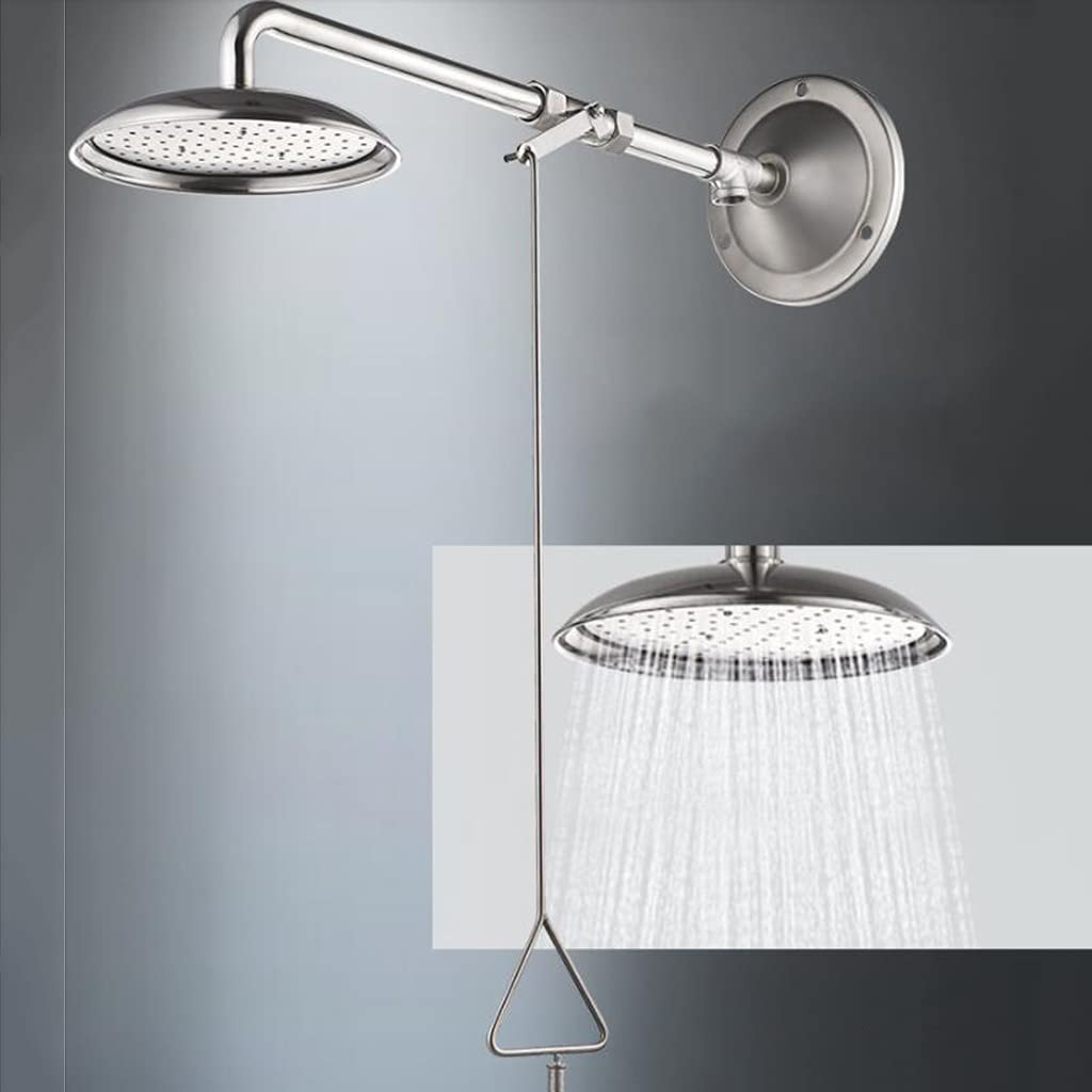 Station De Douche Murale, Station De Lavage Oculaire d'urgence, Lave-Visage,Style 1