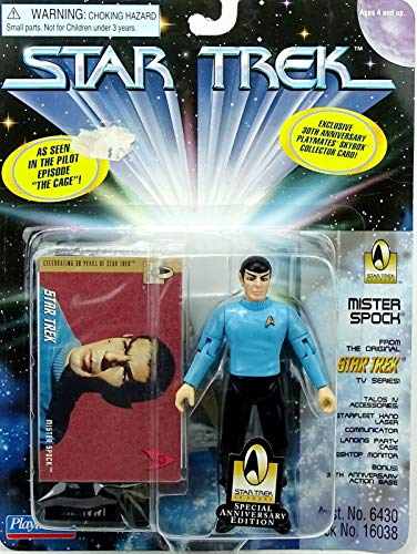 Paramount Pictures Star Trek MR. Spock with Bonus 30TH Anniversay Action Base