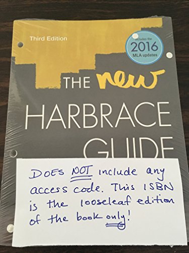 The New Harbrace Guide: Genres for Composing, L... 1305959191 Book Cover